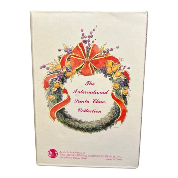 1993 THE INTERNATIONAL SANTA CLAUS COLLECTION Pancho Navidad Mexico Figurine - Picture 14 of 16